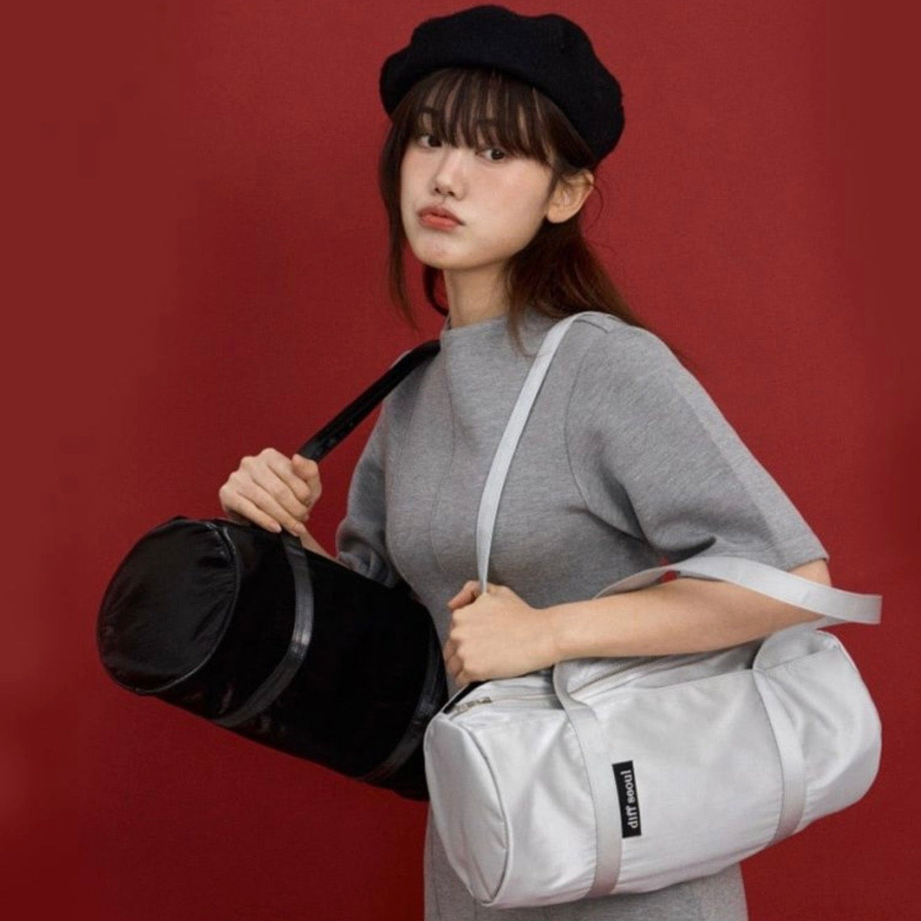 Boston Bag Satin - 2 Colors