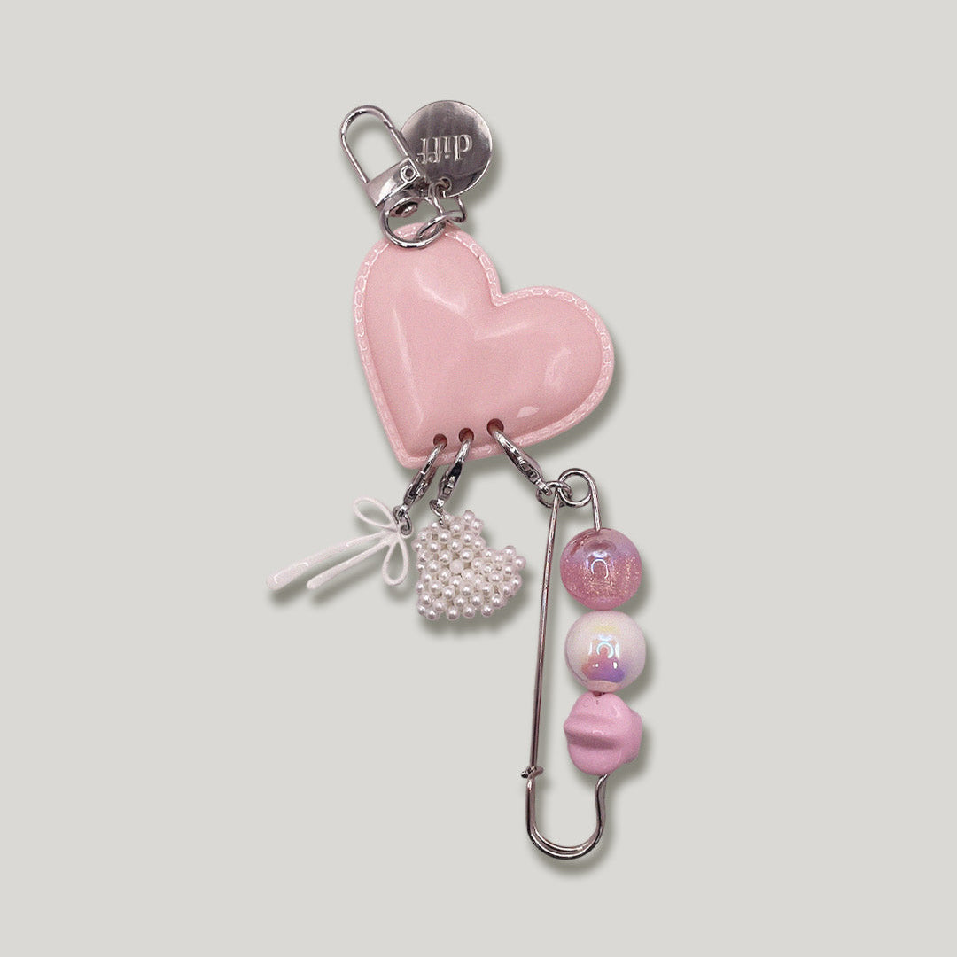 Heart Keychain - 4 Colors