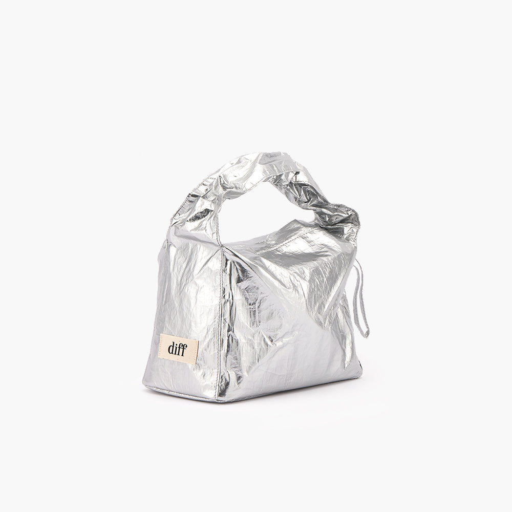 Hobo Bag Shine - Silver