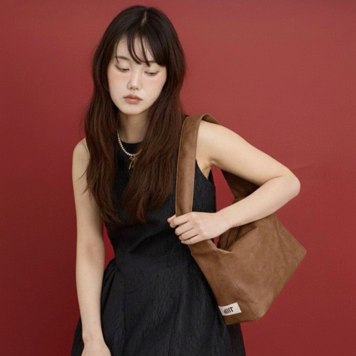 Medium Bag Slim Crush - Camel