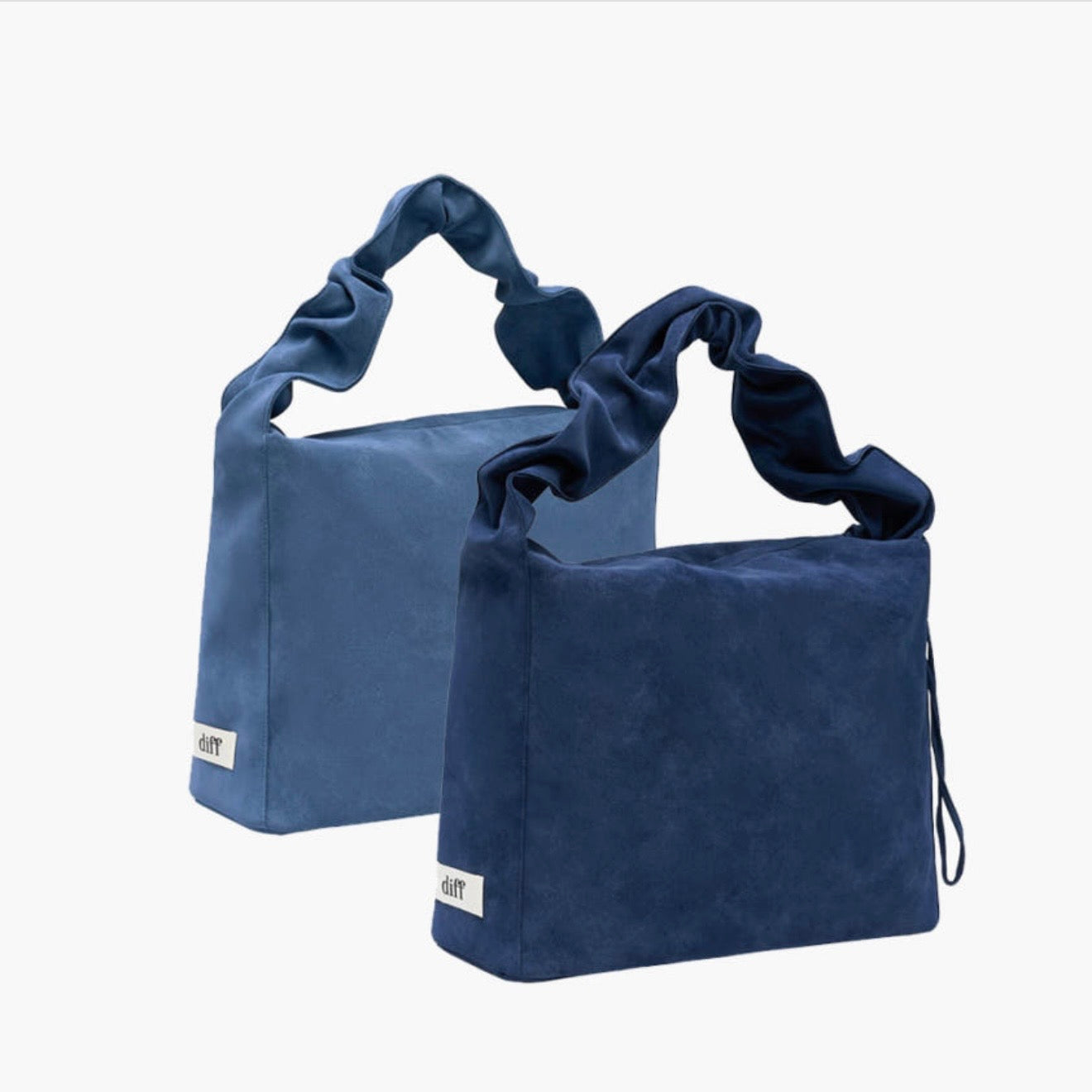 [Limited Stock] Large Bag Suede Denim - 2 Colors