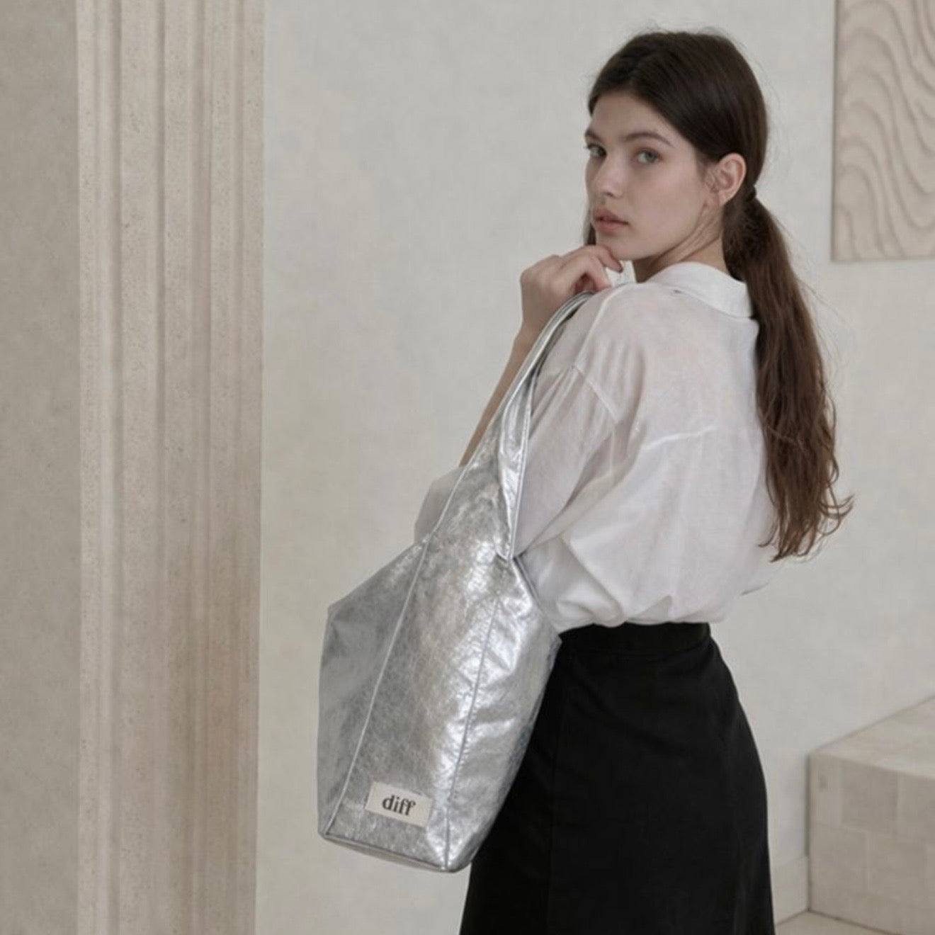 Large Bag Glaem - Silver