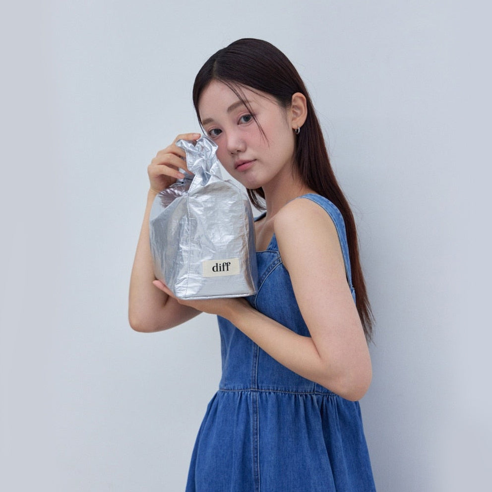 Hobo Bag Shine - Silver