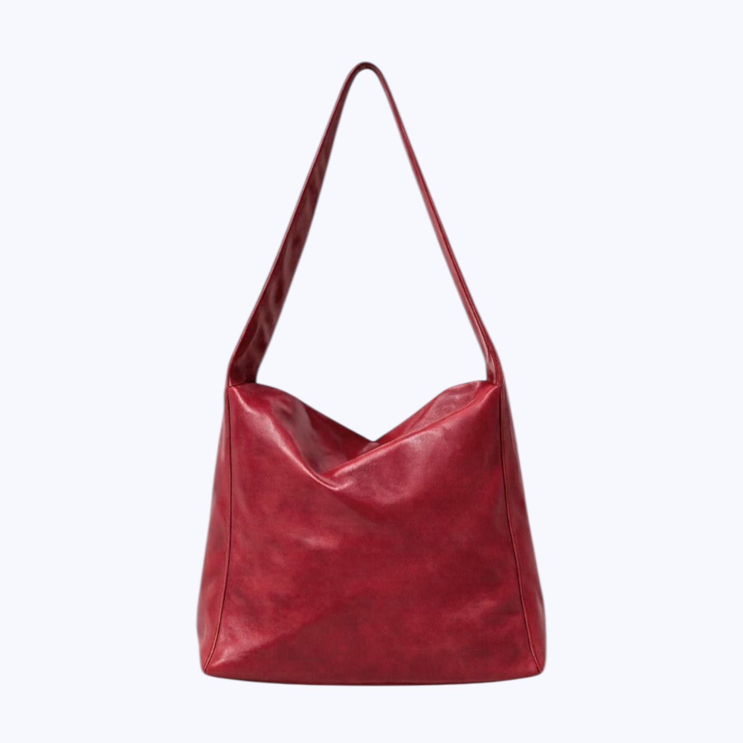 Large Bag Slim Leather - 2 Colors